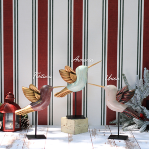Colibríes Navidad 2026